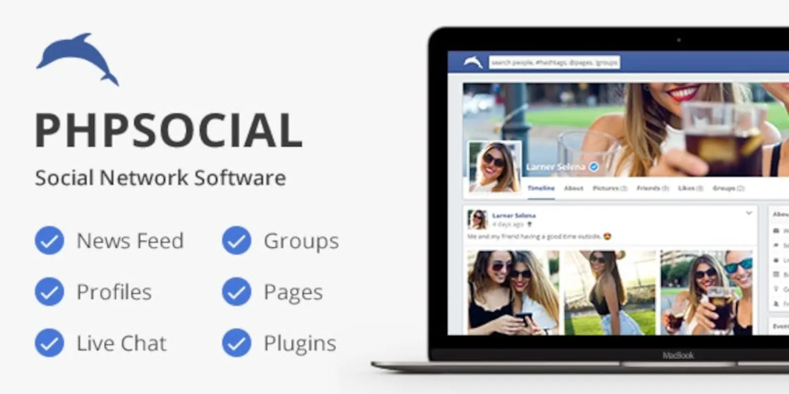 phpSocial - Social Network Platform